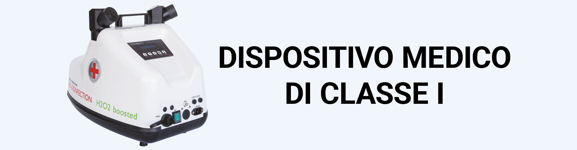 Dispositivo Medico di Classe I utilizzato da Tecnosanif Srl di Genova per la Sanificazione, Disinfezione e Sterilizzazione degli Ambienti